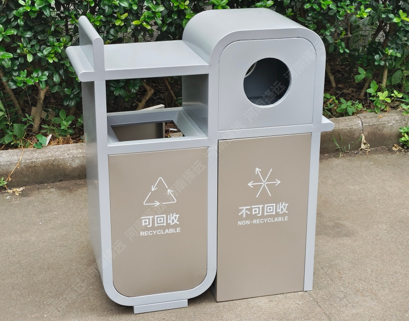 邯郸市政定制垃圾桶和户外座椅