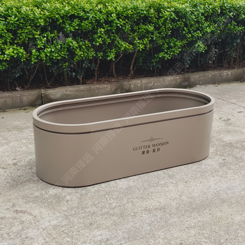 建业地产-建业星筑小区定制椭圆花箱