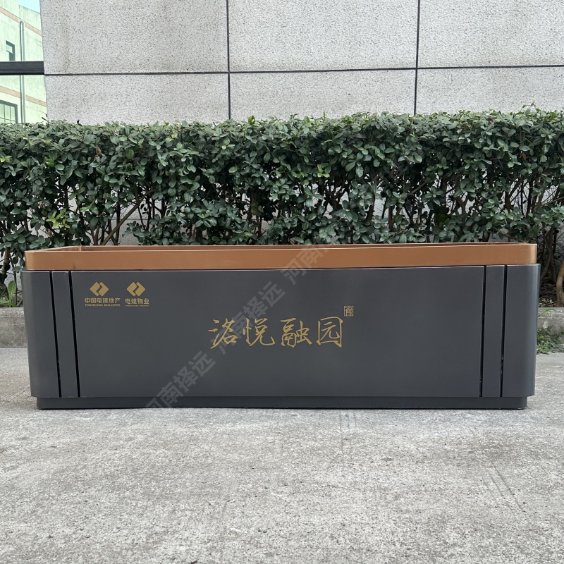 中国电建地产-洺悦融园小区定制花箱