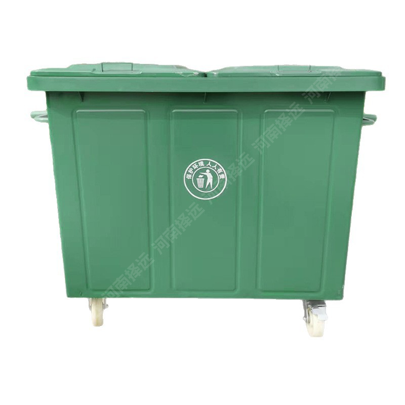 660升钢制垃圾桶